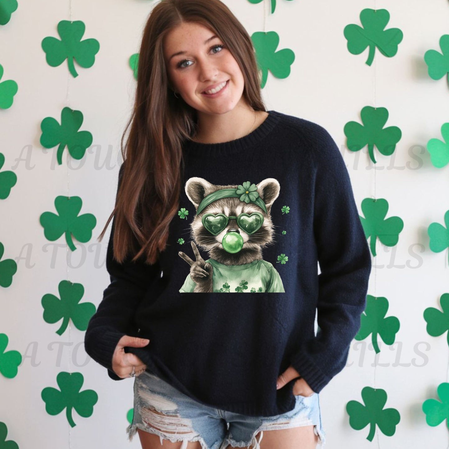 Shamrock Racoon