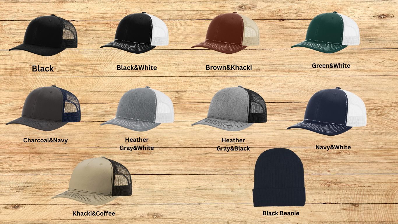Custom Leather Engraved Patches/Hats